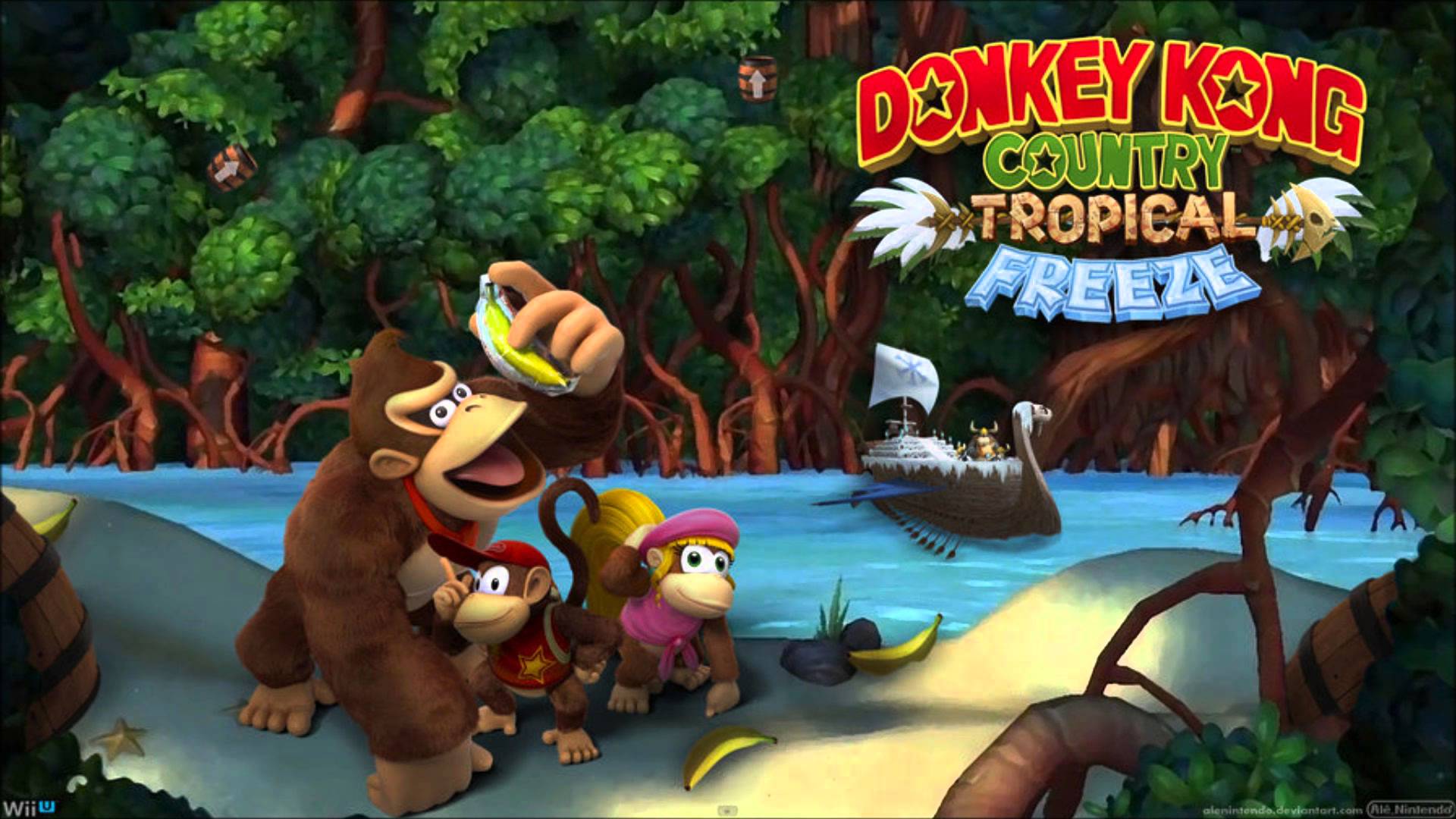 Best Buy: Nintendo Selects: Donkey Kong Country: Tropical Freeze Standard  Edition Nintendo Wii U WUPPARK2