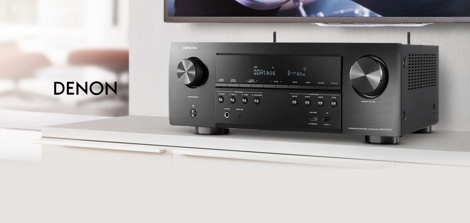 Denon AVR-S740 Dolby Atmos Receiver Overview