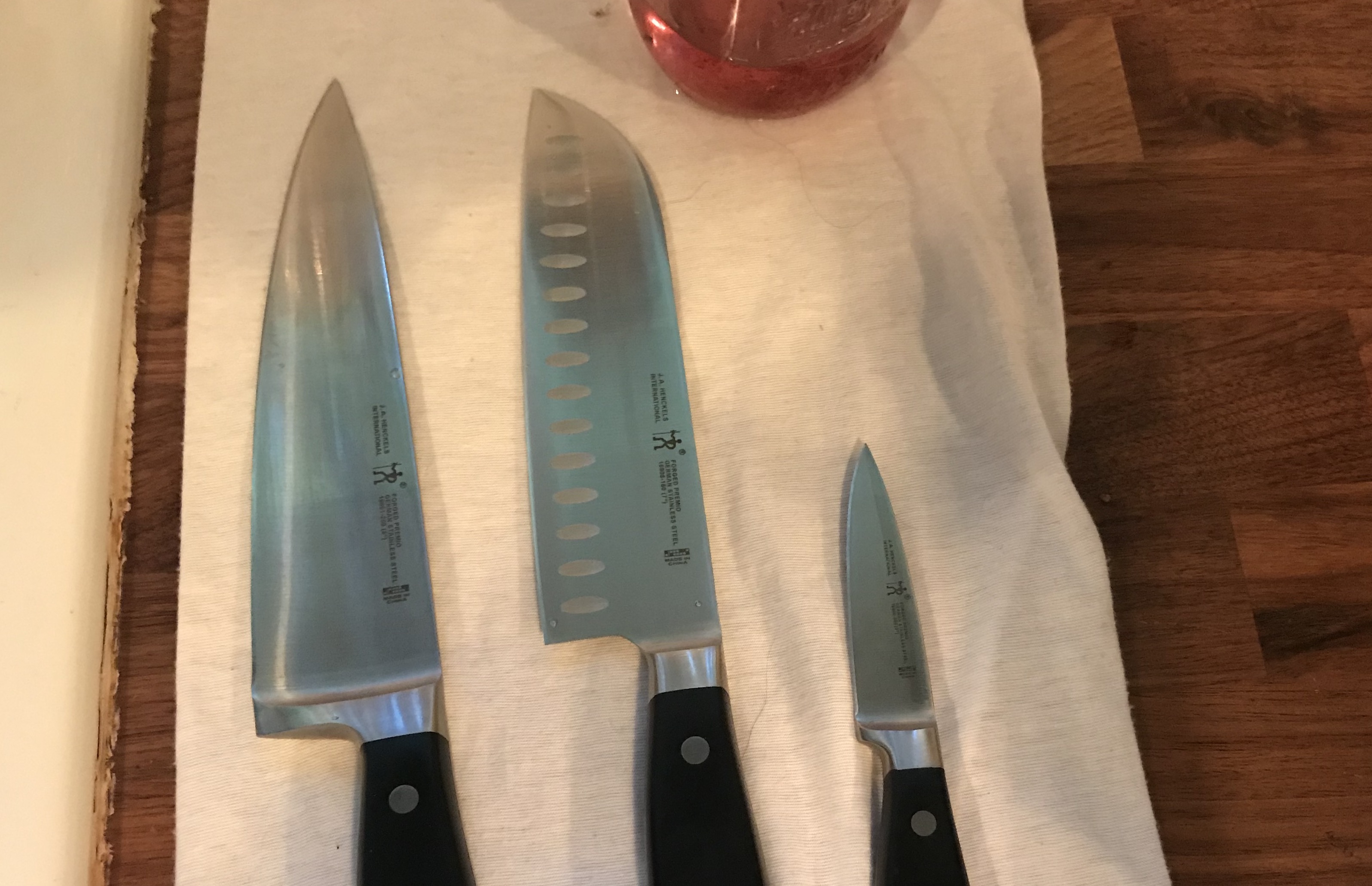 Washing J.A.Henckels Knife sets