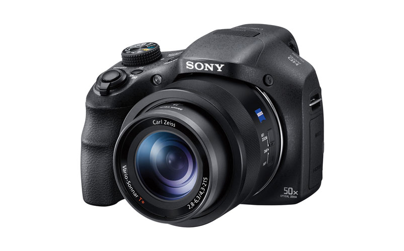 Sony DSCHX350 B 20 4MP 50x Optical Zoom Compact Camera - Black