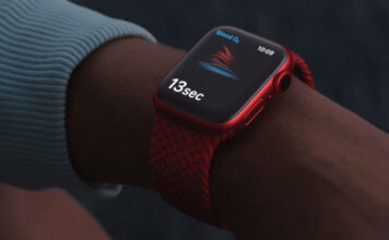 Apple Watch Series 8 on wrist