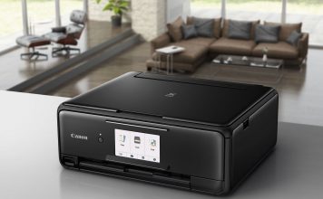 printer buying guide - canon pixma all in one printer lead photo