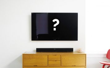 A picture of a wall-mounted TV screen