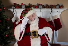 3 televisions that Santa would put in his North Pole home