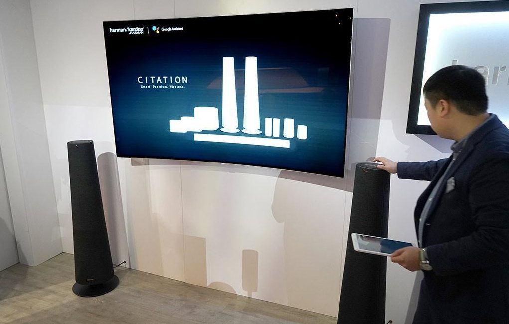 Harman Kardon Citation Tower  Smart Premium Floorstanding Speaker that  delivers an impactful performance