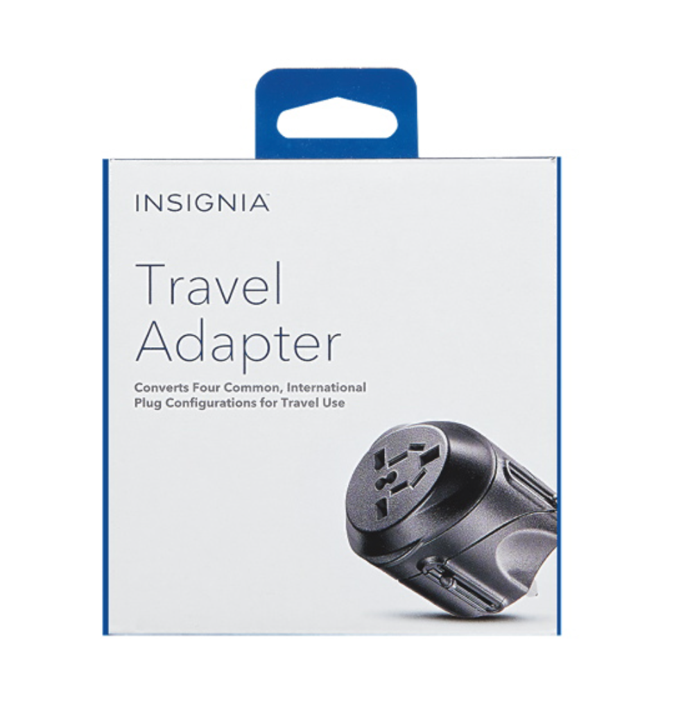 Insignia travel adapter