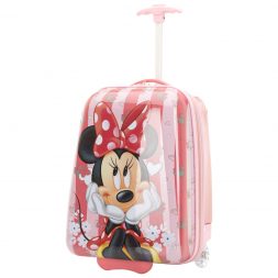 kids luggage in store