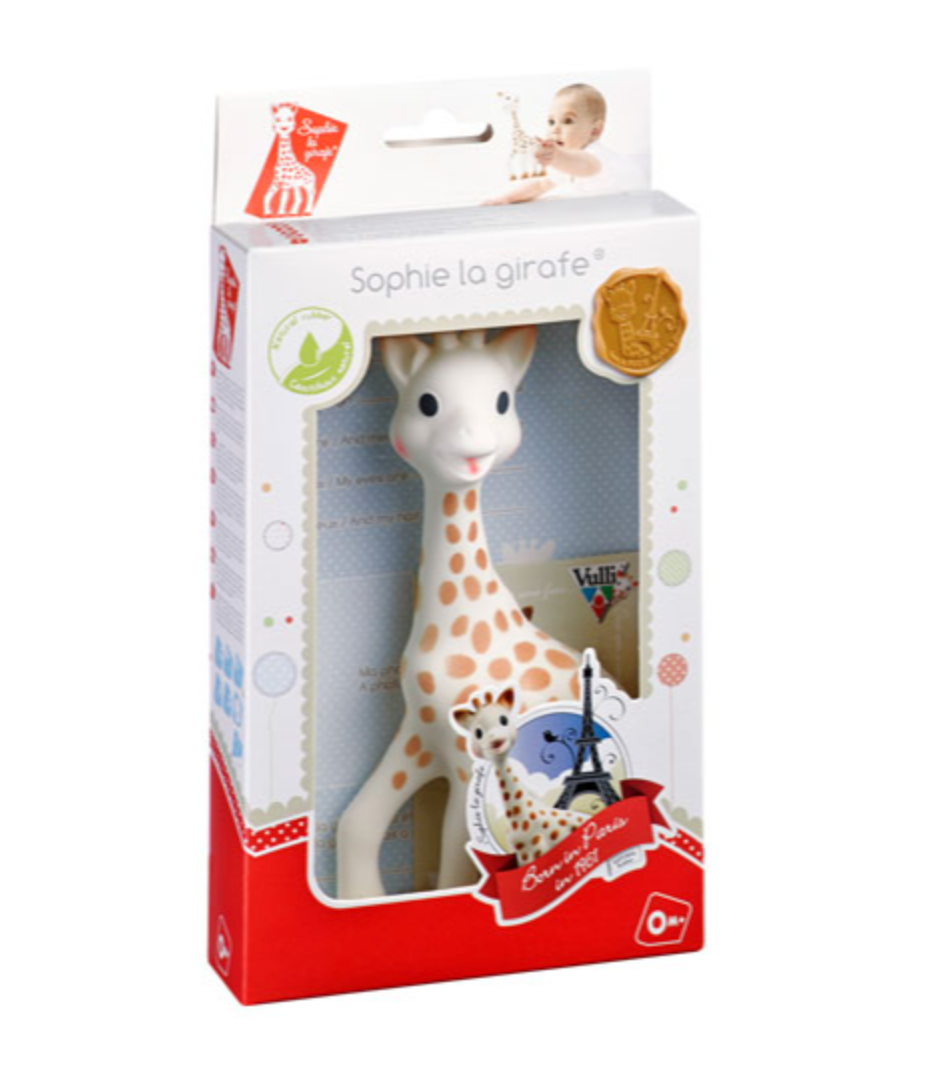 Sophie the Giraffe teething toy