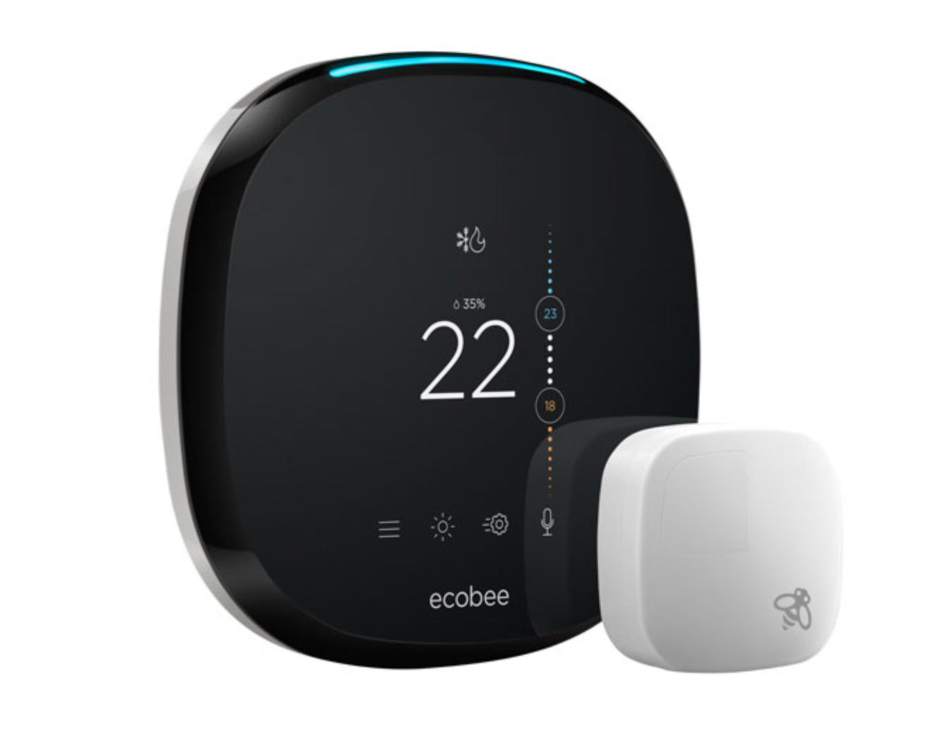 moving day - ecobee smart thermostat