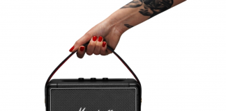 portable bluetooth speakers buying guide - marshall portable bluetooth speaker with strap
