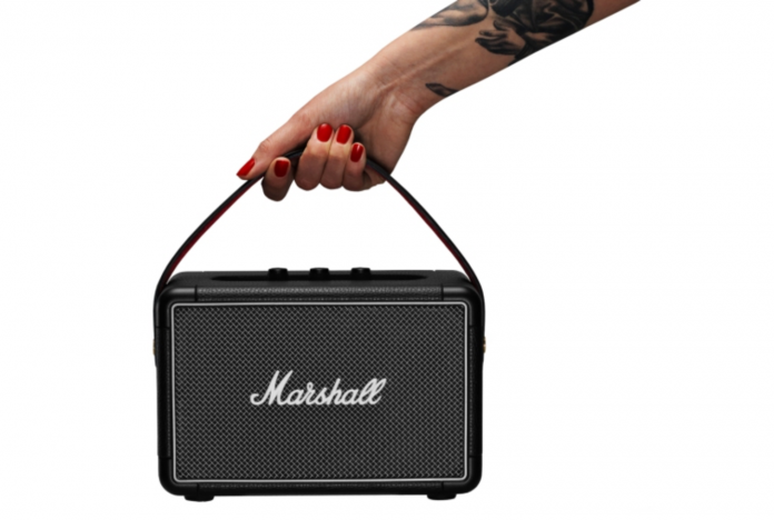 portable bluetooth speakers buying guide - marshall portable bluetooth speaker with strap