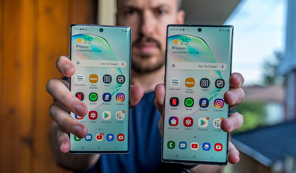 Hands On With the Samsung Galaxy Note 10 and Note 10+