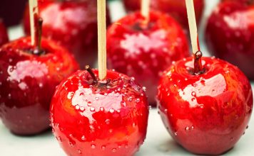 how to make halloween candy and caramel apples