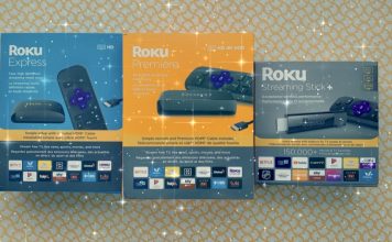 roku streaming stick, media, express, premiere, gift