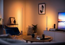 Philips Hue Lightstrips room - tech gifts under $100