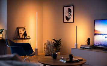 Philips Hue Lightstrips room - tech gifts under $100