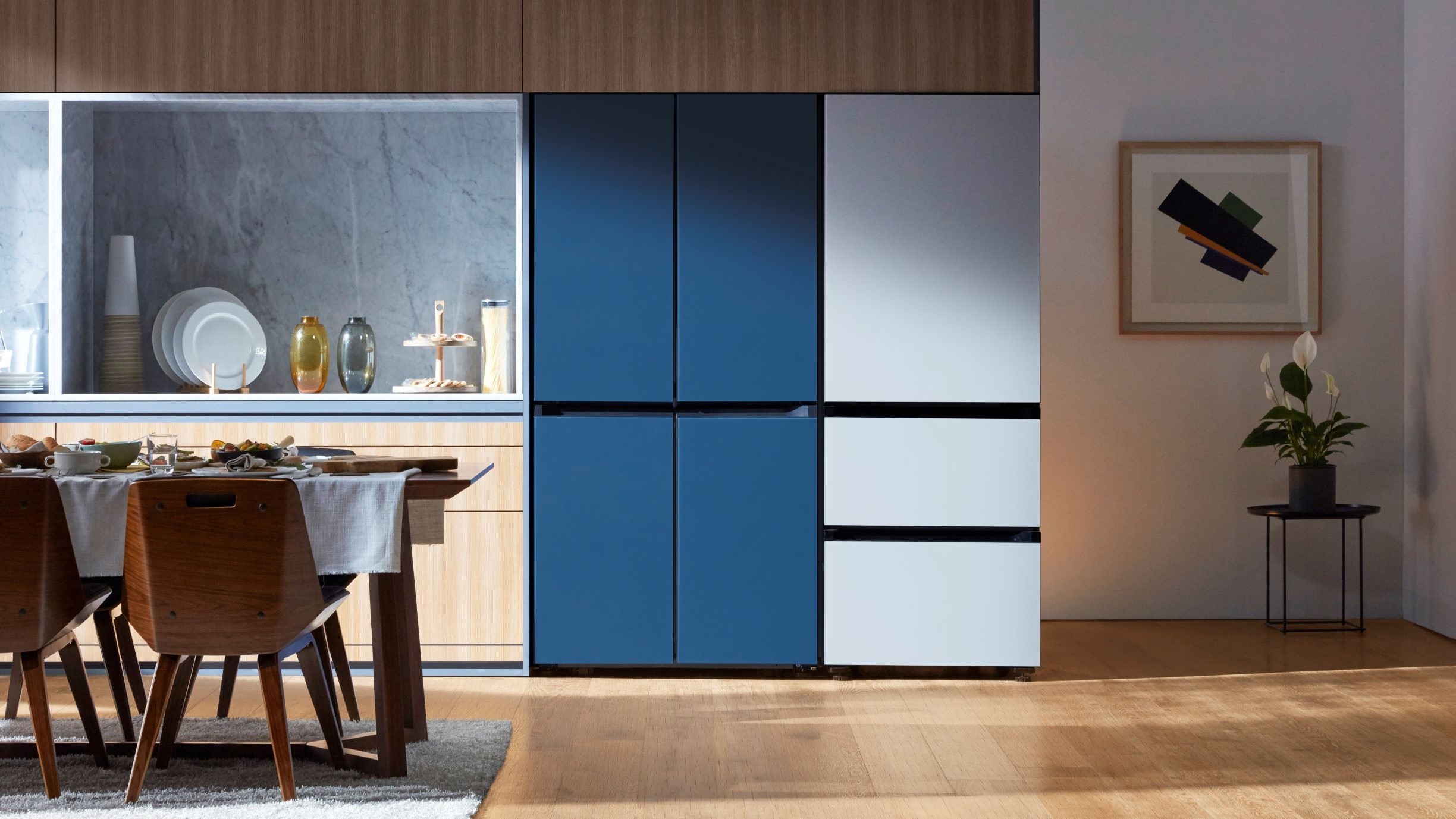 Samsung introduces BESPOKE refrigerator at CES 2020