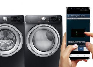 Samsung smart washer and dryer