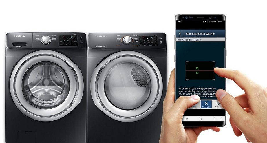 Samsung smart washer and dryer 