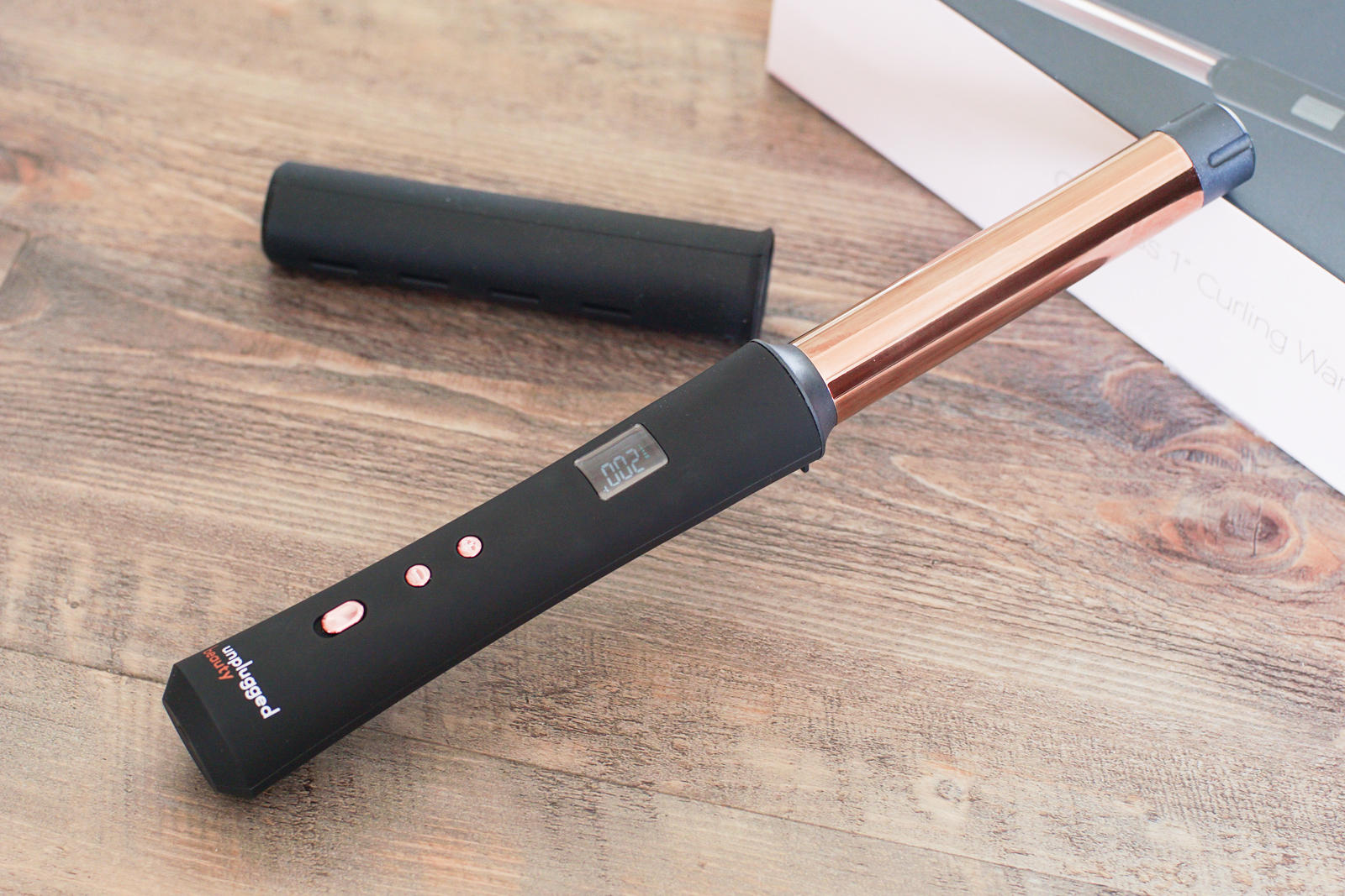 Unplugged Beauty Cordless Curling Wand review-6