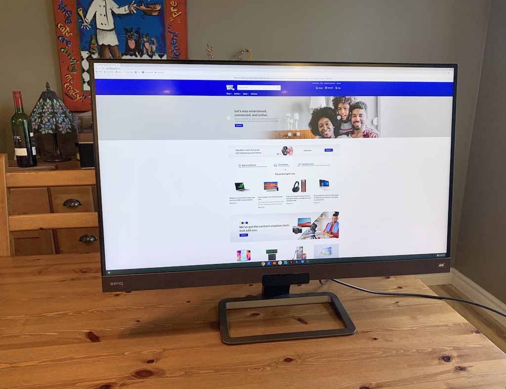 BenQ EW3280U entertainment monitor review