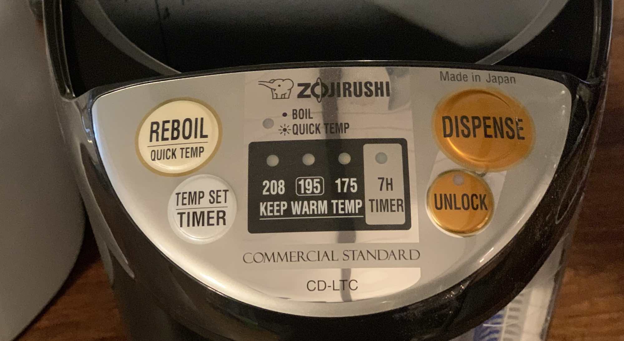 Tiger and Zojirushi Water Boiler and Warmer Blogger Review 
