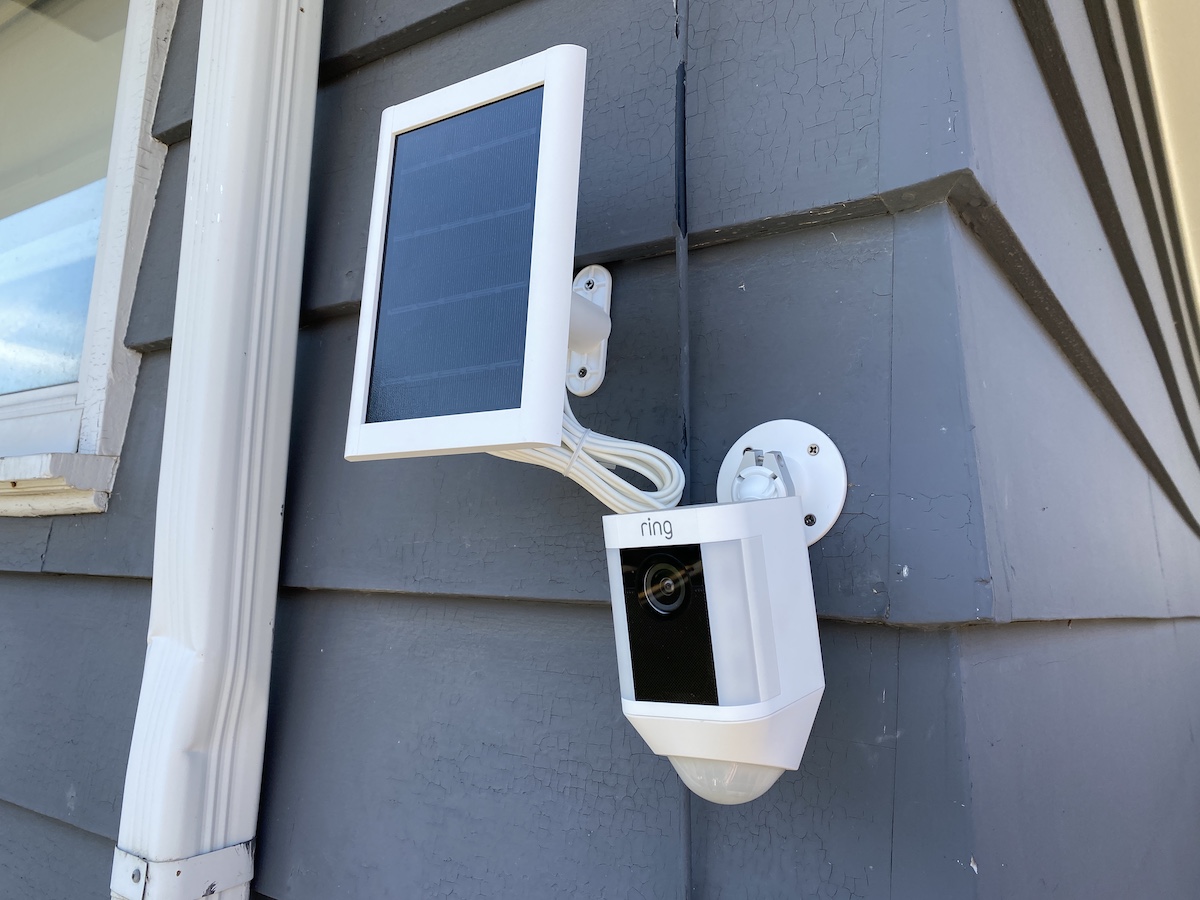 Ring Spotlight Cam and Solar Panel review | Best Buy Blog