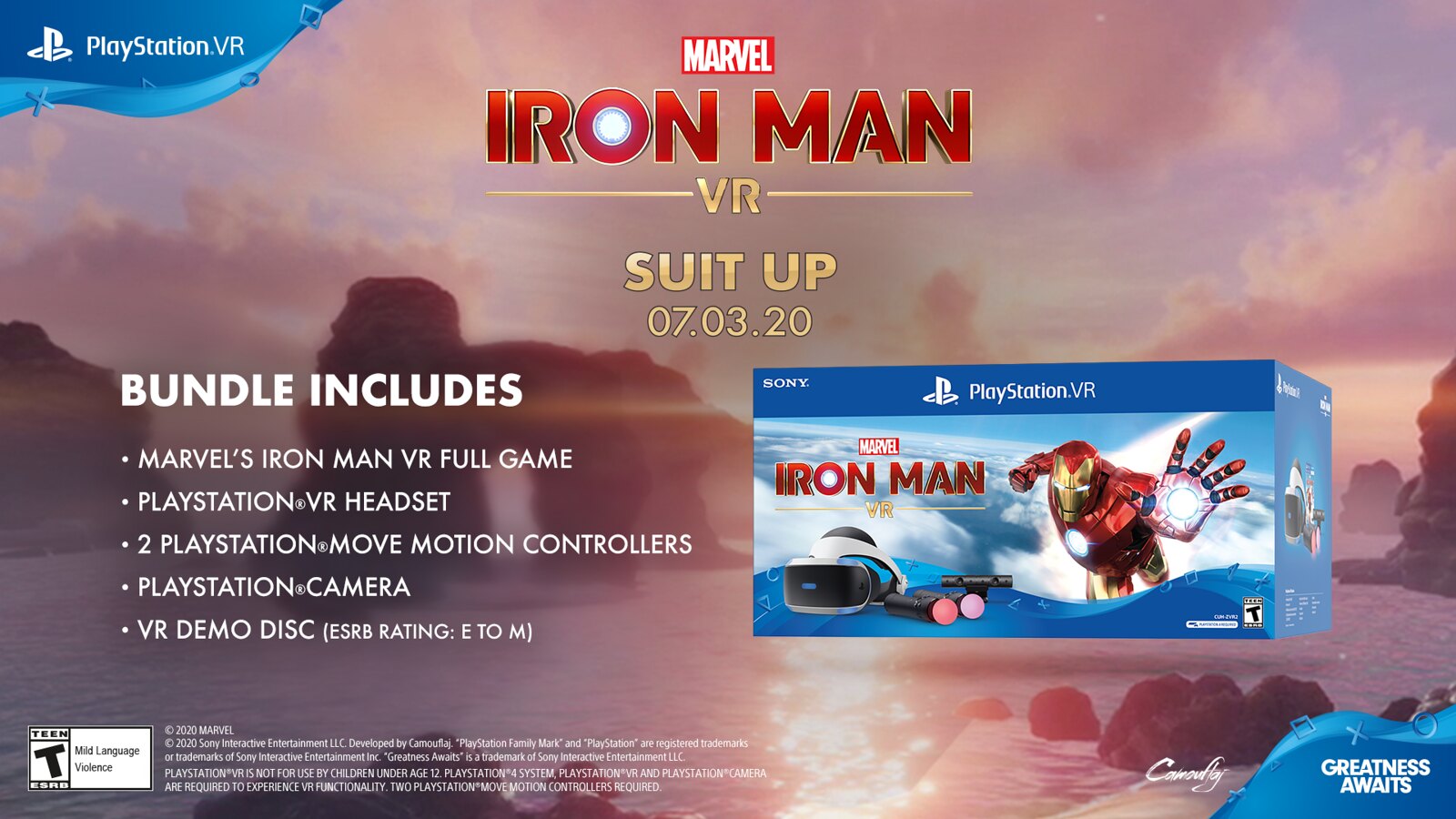Best Buy: Playstation VR Marvel's Iron Man VR Bundle