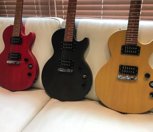 The three finishes of the Les Paul Special