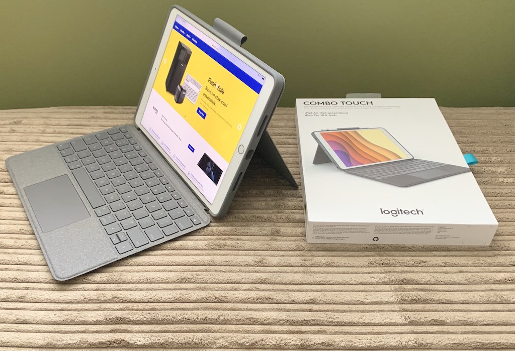Logitech Combo Touch iPad keyboard case with trackpad review