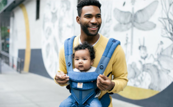 Ergobaby Omni 360 four position baby carrier