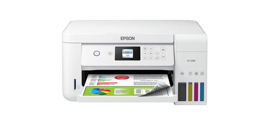 A photo of the Epson EcoTank ET-2760