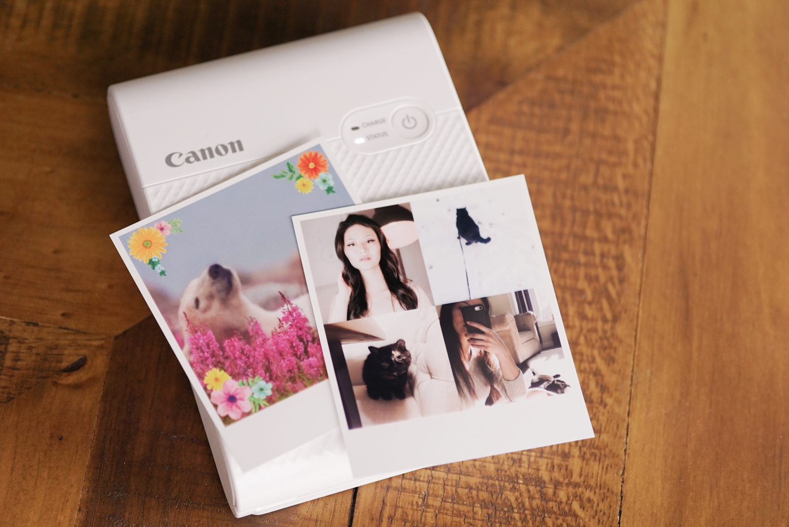 Canon SELPHY Square QX 10 White + Paper Bundle