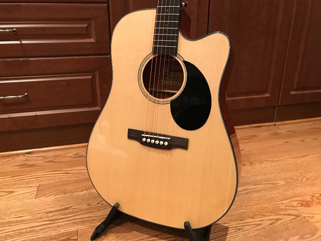 Jasmine JD36-CE Acoustic Guitar review | Best Buy Blog