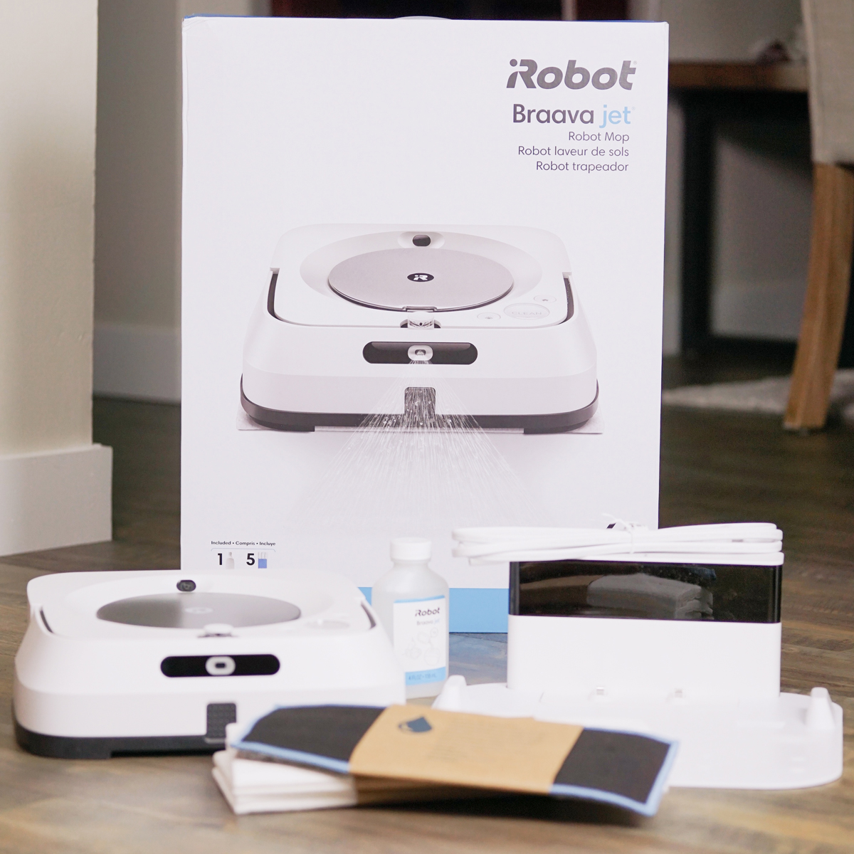 iRobot m6 Braava Jet product photos