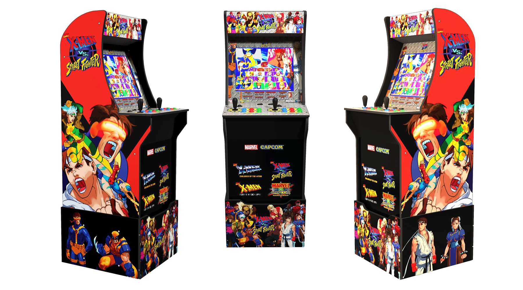 Arcade1Up announces new Marvel vs. Capcom and X-Men vs. Street Fighter  cabinets