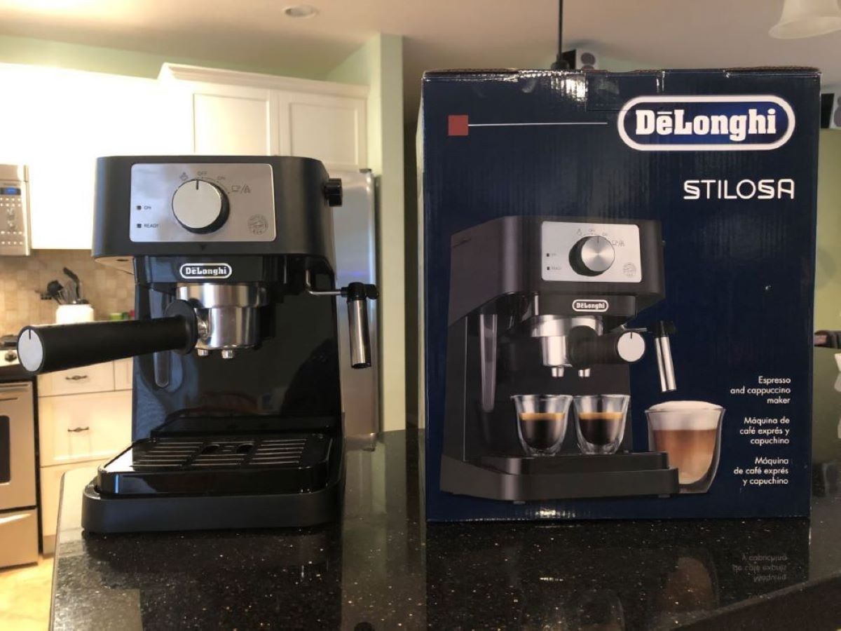 Delonghi Stilosa Espresso Machine ec260bk How To Use, Unboxing
