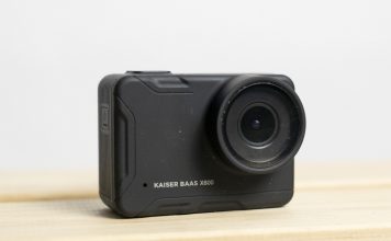 A photo of the Kaiser Baas X600 waterproof action camera