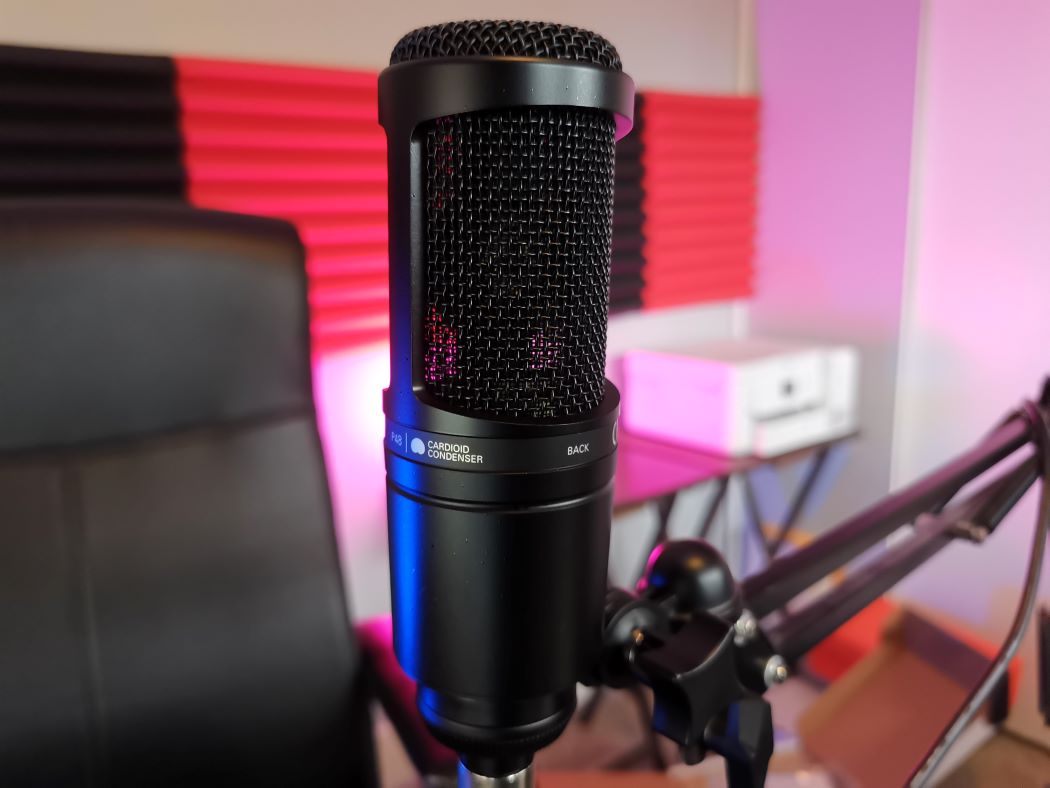 skjorte enestående gnier Audio Technica AT2020 microphone review