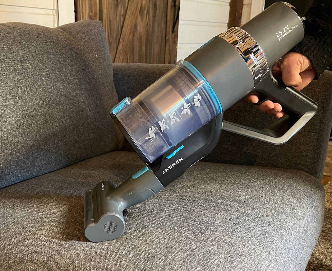 JASHEN V16 and V18 cordless stick vacuum cleaners review Best Buy Blog