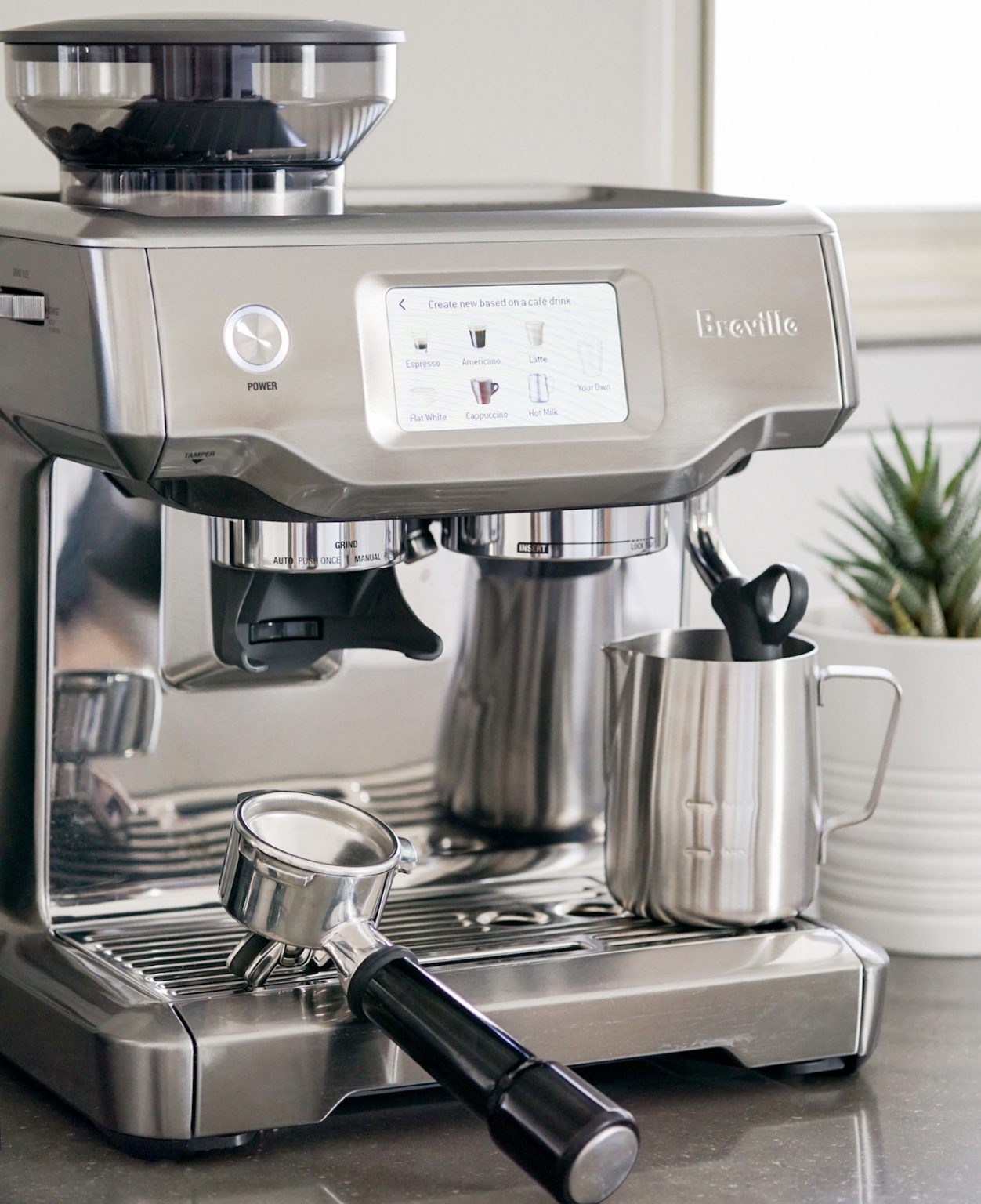 Breville Barista Touch automatic espresso machine review Best Buy Blog