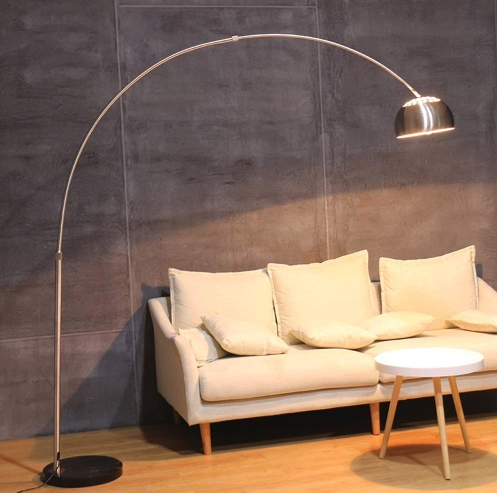 Living room arc lamp
