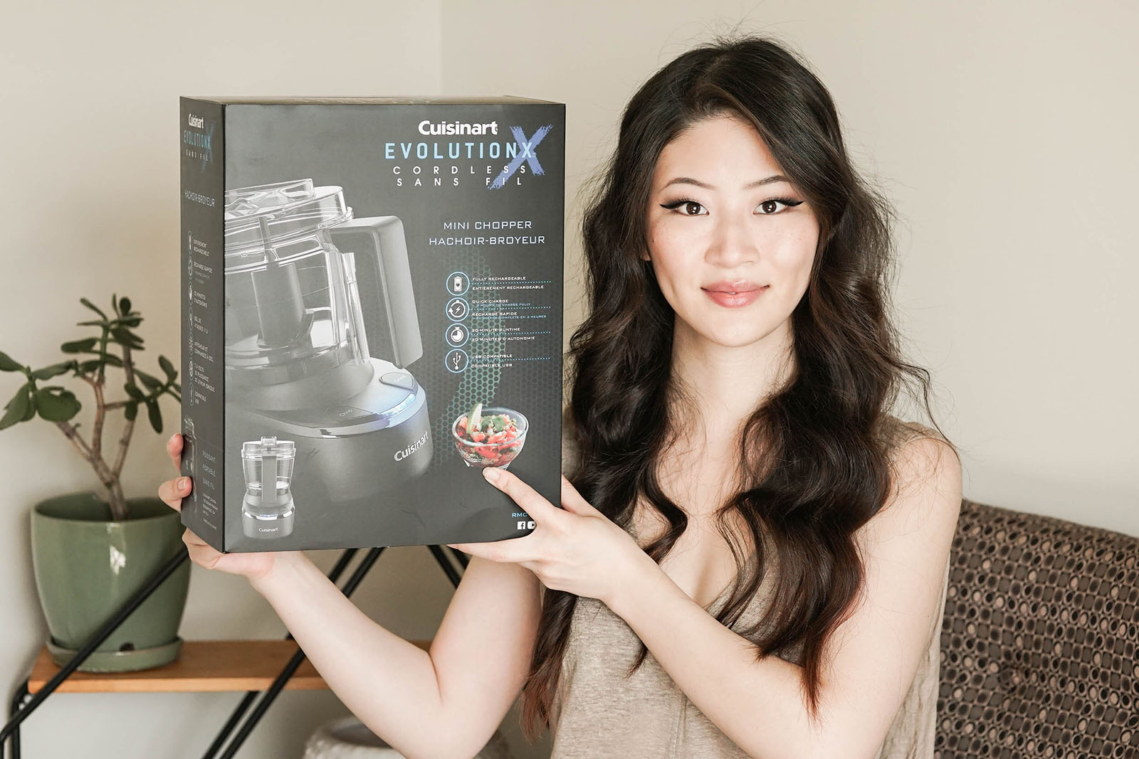 New Cuisinart Evolution X Cordless Rechargeable Hand Blender