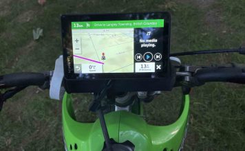 Garmin motorbike gps