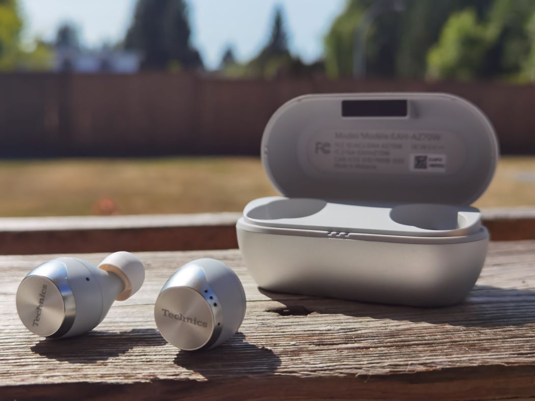 【ほぼ未使用】Technics EAH-AZ70 True Wireless AZ70W Noise Canceling Earbuds - EAH-AZ70W