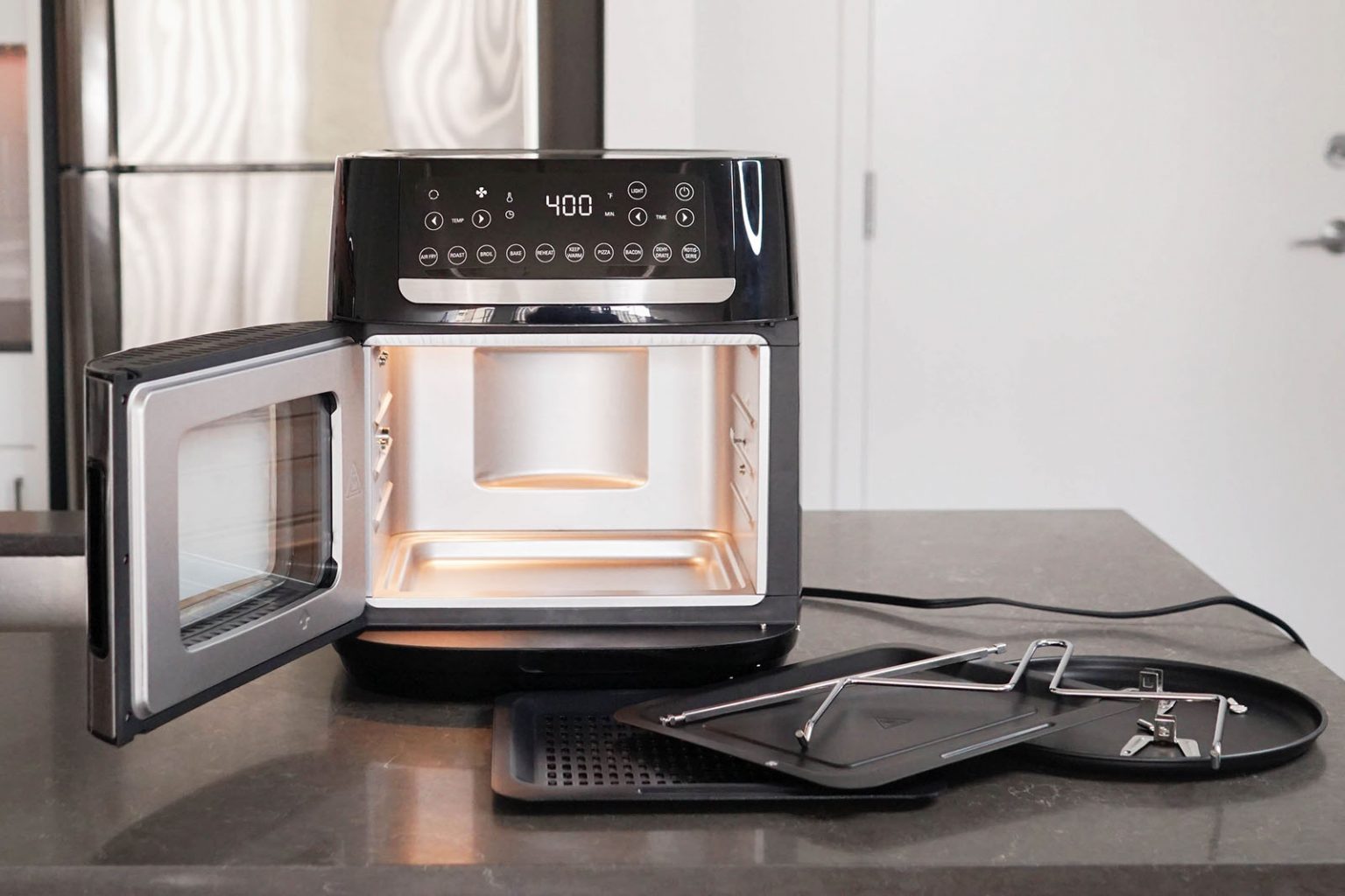 Bella Pro Manual Air Fryer Pizza Oven with Rotisserie Review