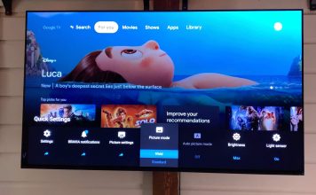 Google TV on Sony BRAVIA XR TVs