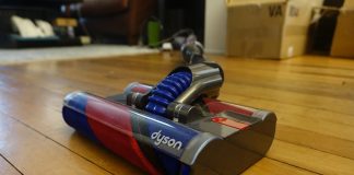 Dyson OmniGlide vacuum front angle