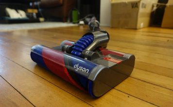 Dyson OmniGlide vacuum front angle