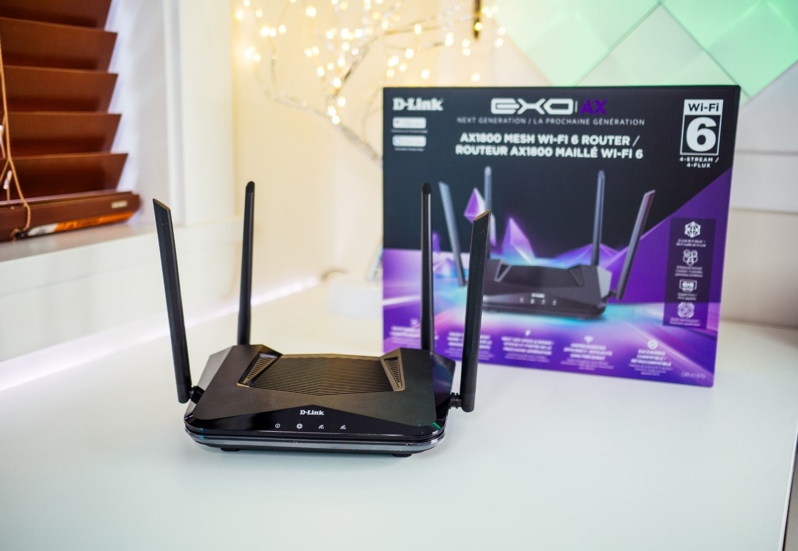porcelæn Tropisk Der er en tendens D-Link AX1800 Wi-Fi 6 router review